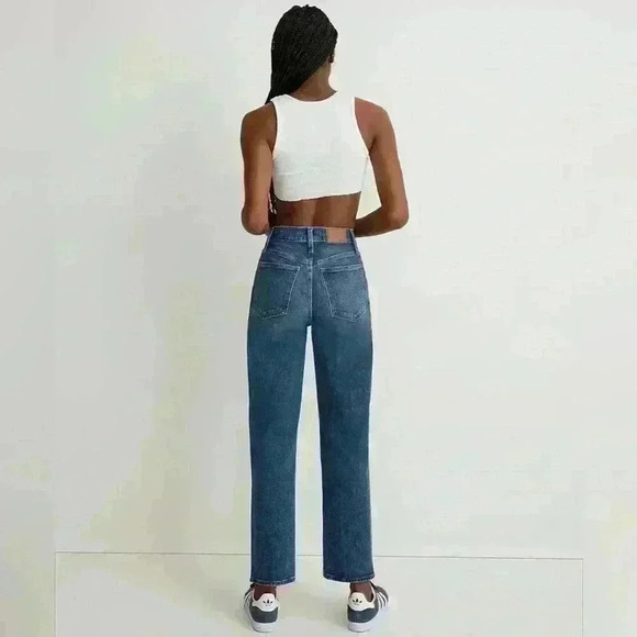 Madewell perfect vintage straight Jean - Picture 2 of 7